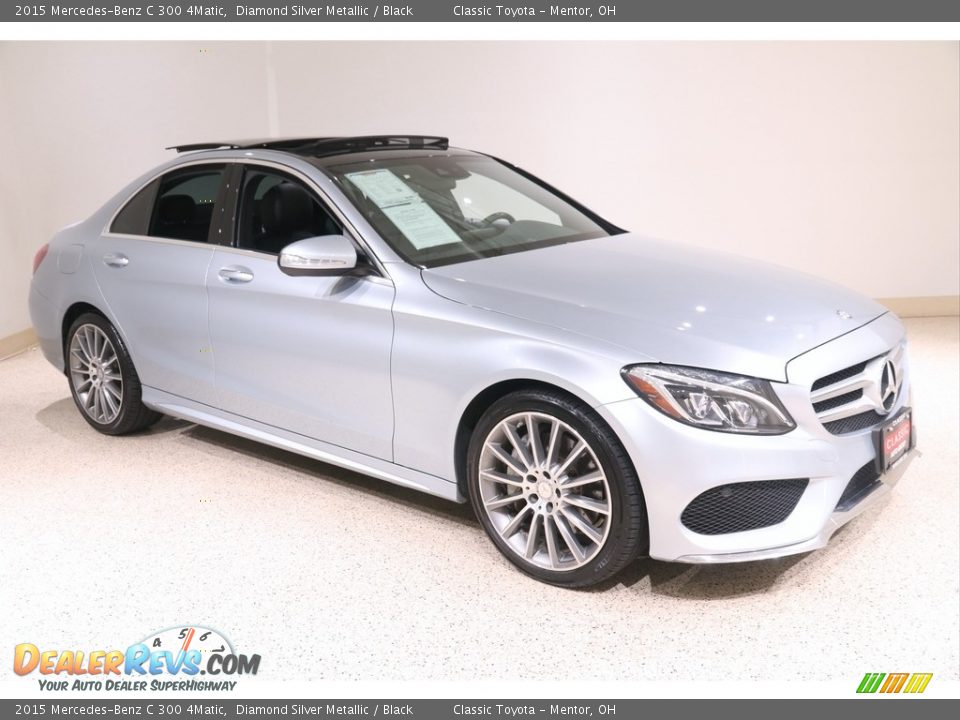 Front 3/4 View of 2015 Mercedes-Benz C 300 4Matic Photo #1