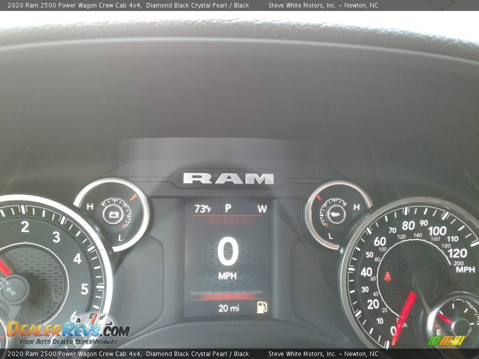 2020 Ram 2500 Power Wagon Crew Cab 4x4 Diamond Black Crystal Pearl / Black Photo #20