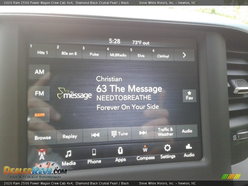 2020 Ram 2500 Power Wagon Crew Cab 4x4 Diamond Black Crystal Pearl / Black Photo #22