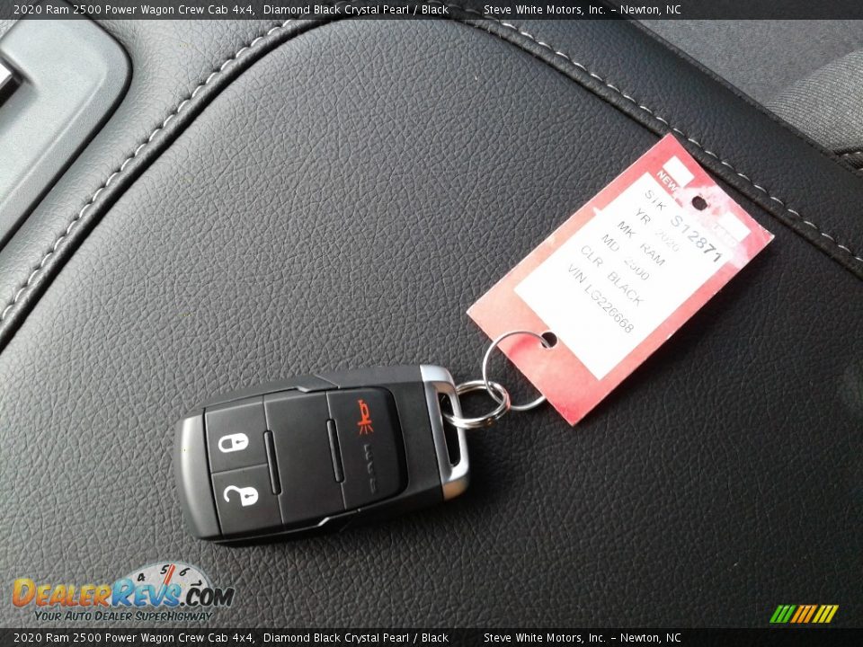 2020 Ram 2500 Power Wagon Crew Cab 4x4 Diamond Black Crystal Pearl / Black Photo #27