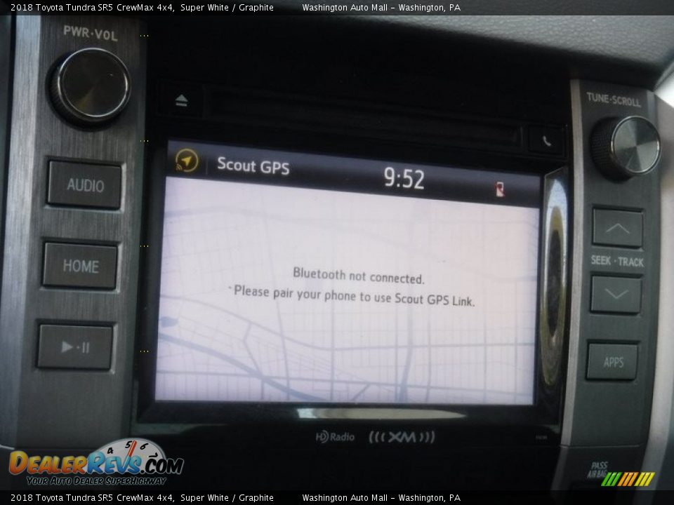 2018 Toyota Tundra SR5 CrewMax 4x4 Super White / Graphite Photo #4