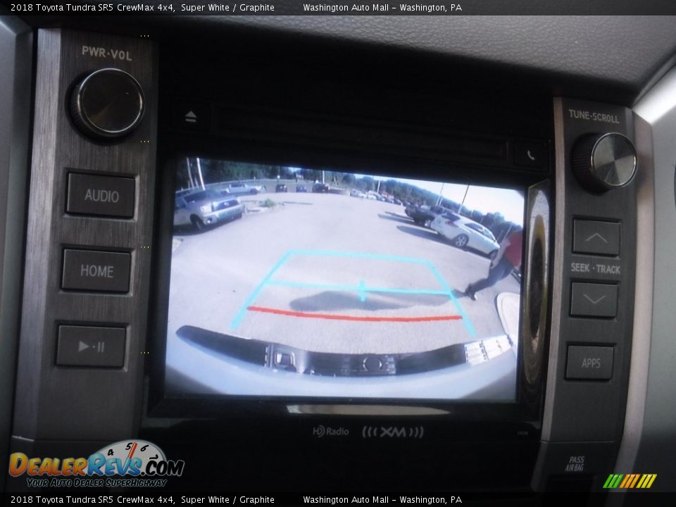 2018 Toyota Tundra SR5 CrewMax 4x4 Super White / Graphite Photo #5