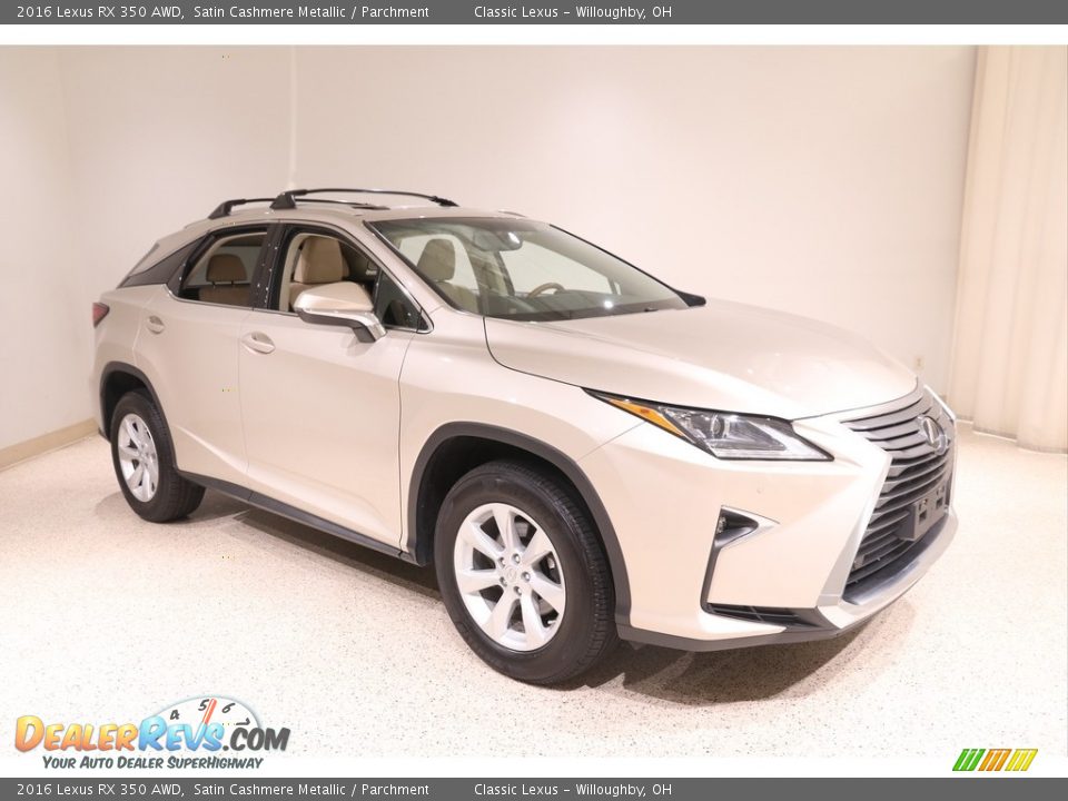 Front 3/4 View of 2016 Lexus RX 350 AWD Photo #1