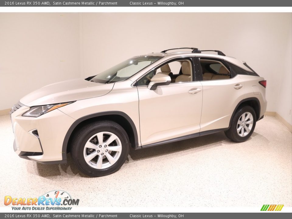 Satin Cashmere Metallic 2016 Lexus RX 350 AWD Photo #3