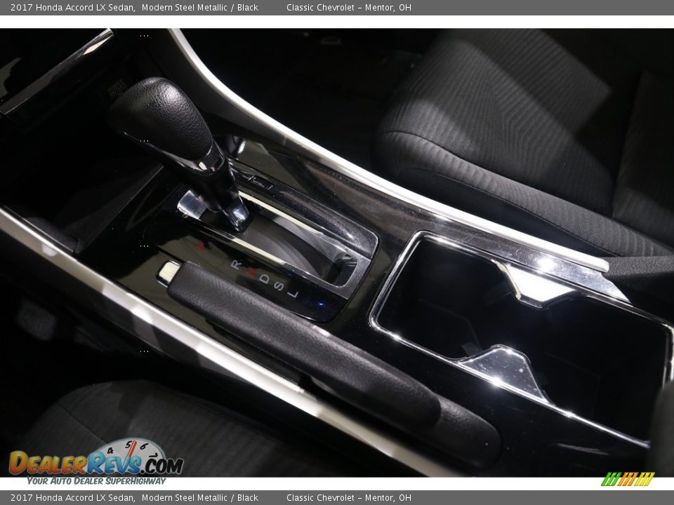 2017 Honda Accord LX Sedan Modern Steel Metallic / Black Photo #15