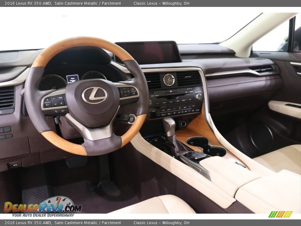 Dashboard of 2016 Lexus RX 350 AWD Photo #6