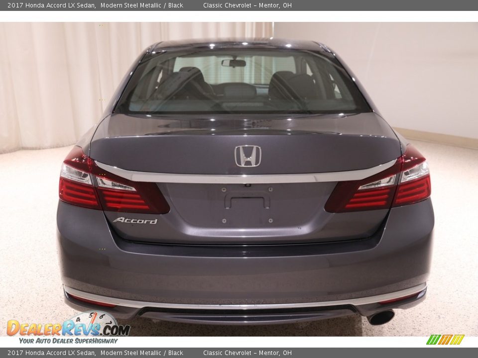 2017 Honda Accord LX Sedan Modern Steel Metallic / Black Photo #20