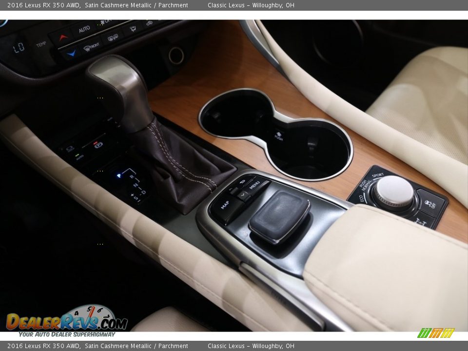 Controls of 2016 Lexus RX 350 AWD Photo #17