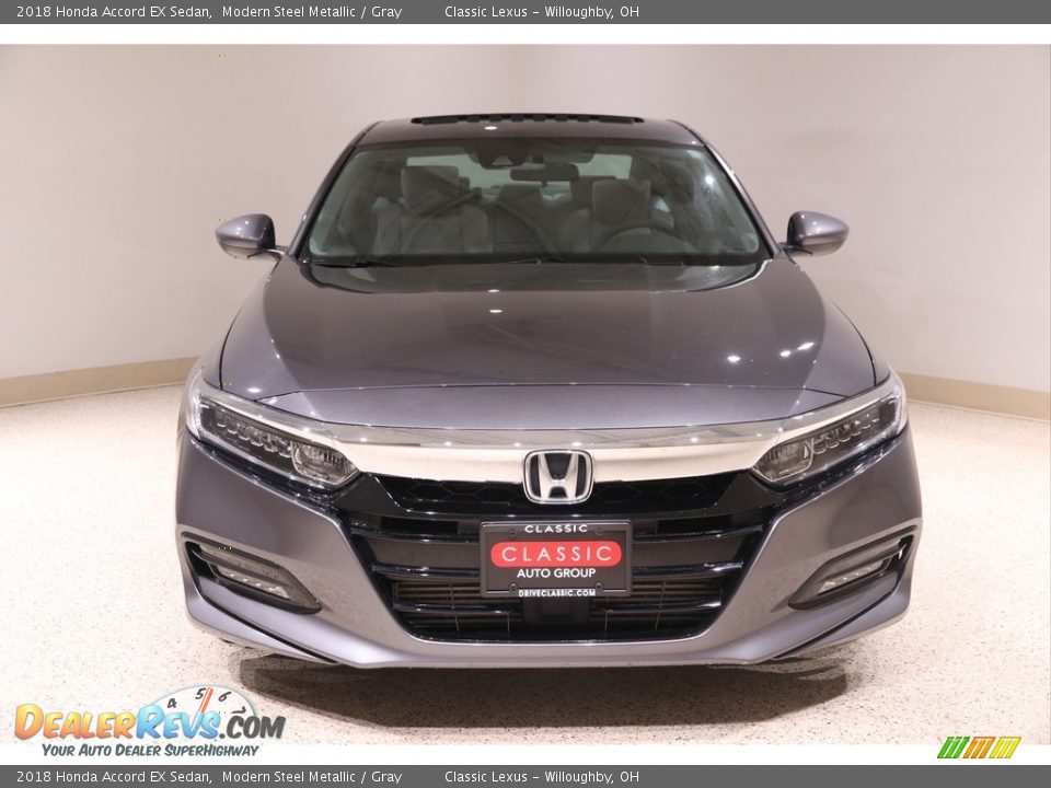 2018 Honda Accord EX Sedan Modern Steel Metallic / Gray Photo #2