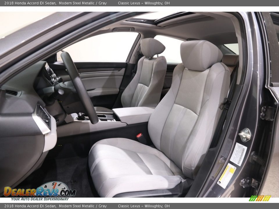 2018 Honda Accord EX Sedan Modern Steel Metallic / Gray Photo #5