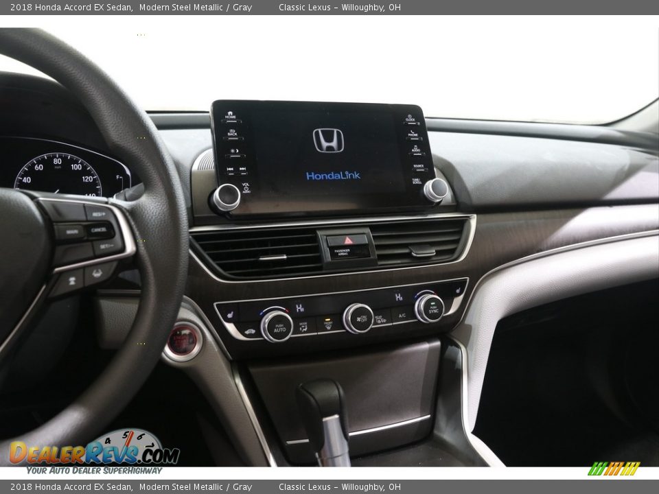 2018 Honda Accord EX Sedan Modern Steel Metallic / Gray Photo #8