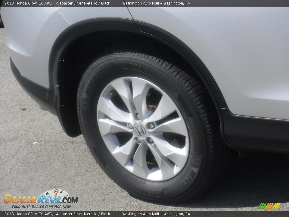 2013 Honda CR-V EX AWD Alabaster Silver Metallic / Black Photo #3