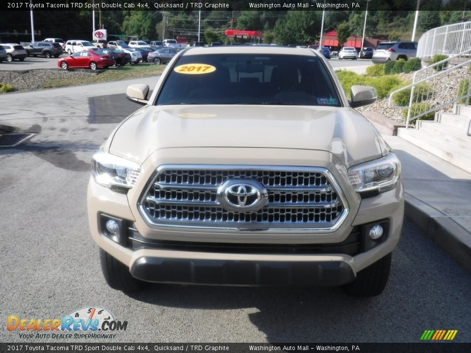 2017 Toyota Tacoma TRD Sport Double Cab 4x4 Quicksand / TRD Graphite Photo #13