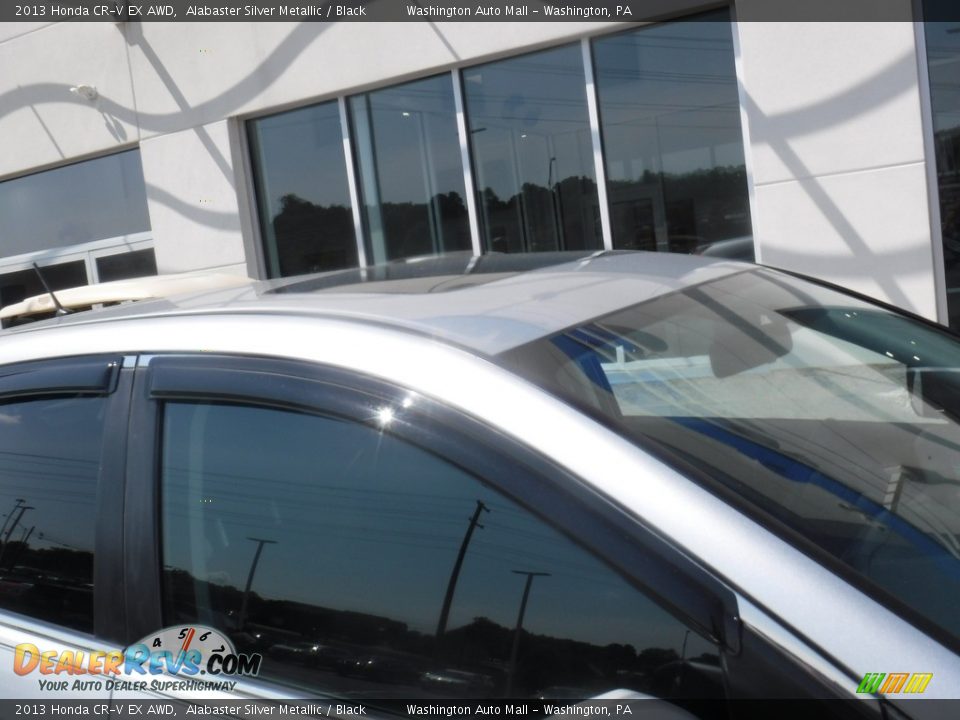2013 Honda CR-V EX AWD Alabaster Silver Metallic / Black Photo #4