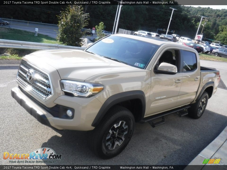 2017 Toyota Tacoma TRD Sport Double Cab 4x4 Quicksand / TRD Graphite Photo #14
