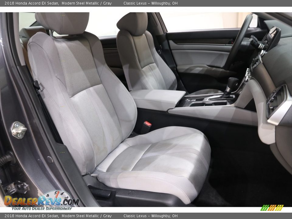 2018 Honda Accord EX Sedan Modern Steel Metallic / Gray Photo #14