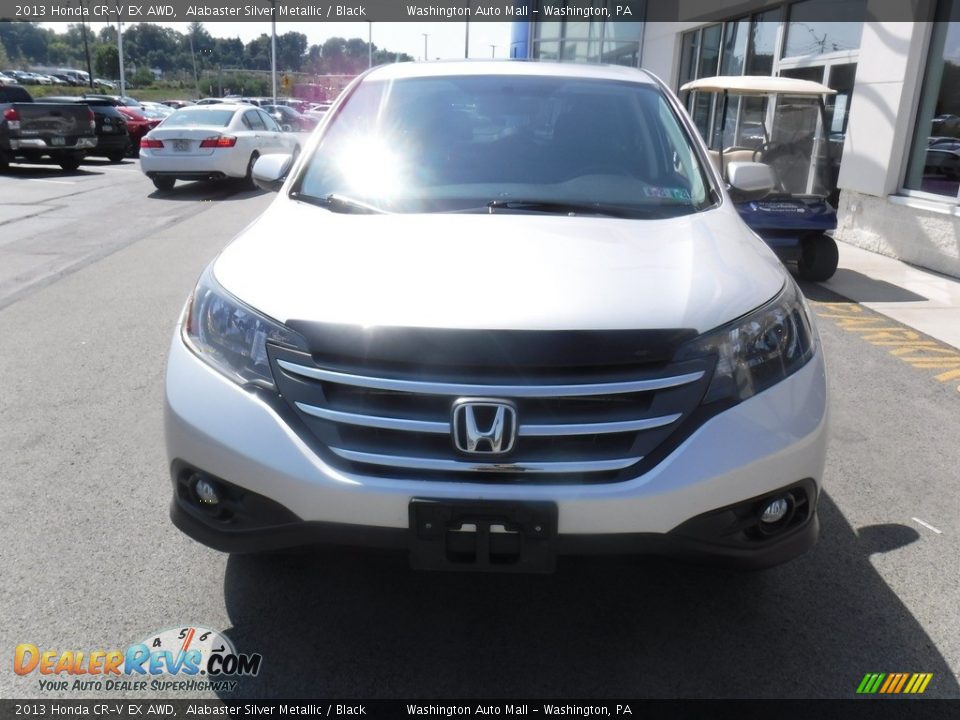 2013 Honda CR-V EX AWD Alabaster Silver Metallic / Black Photo #5