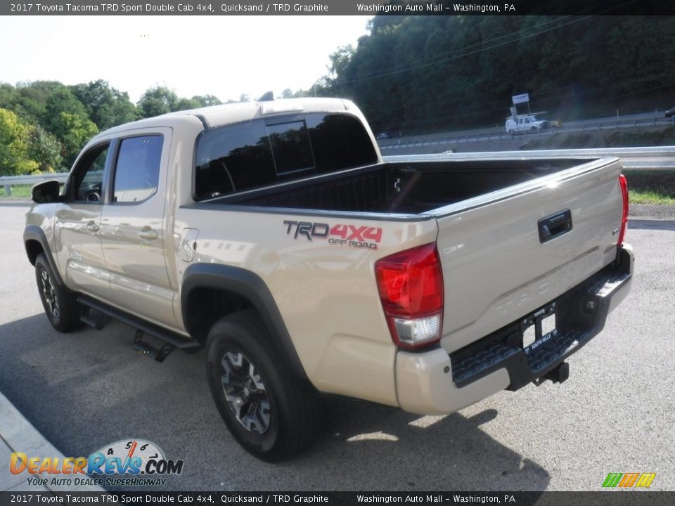 2017 Toyota Tacoma TRD Sport Double Cab 4x4 Quicksand / TRD Graphite Photo #15