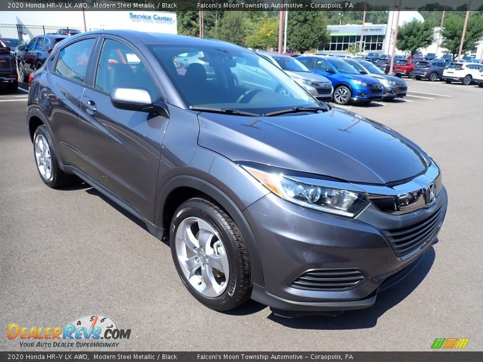 Front 3/4 View of 2020 Honda HR-V LX AWD Photo #7