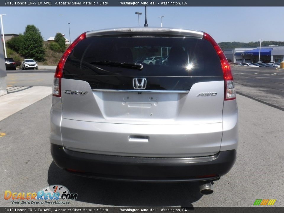 2013 Honda CR-V EX AWD Alabaster Silver Metallic / Black Photo #8