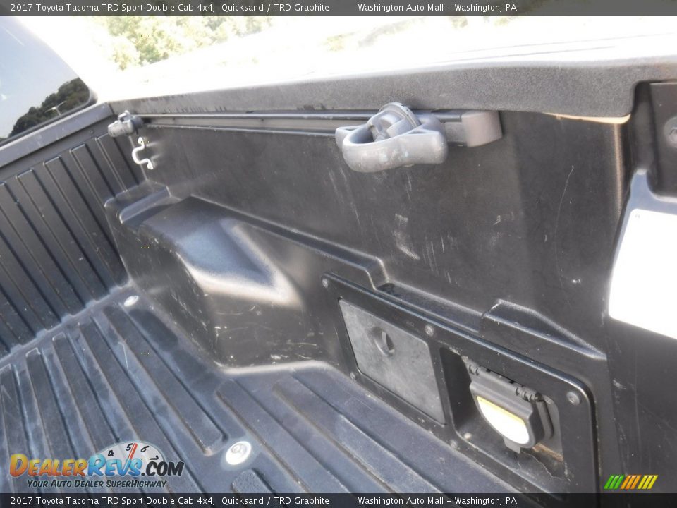 2017 Toyota Tacoma TRD Sport Double Cab 4x4 Quicksand / TRD Graphite Photo #20