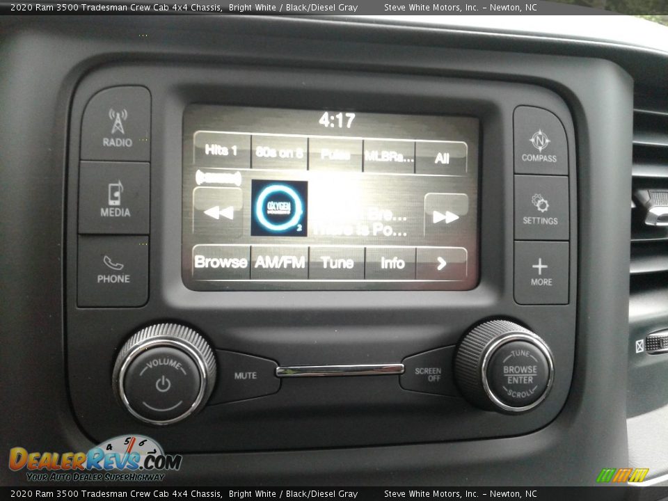 2020 Ram 3500 Tradesman Crew Cab 4x4 Chassis Bright White / Black/Diesel Gray Photo #21