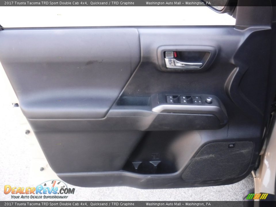 2017 Toyota Tacoma TRD Sport Double Cab 4x4 Quicksand / TRD Graphite Photo #23