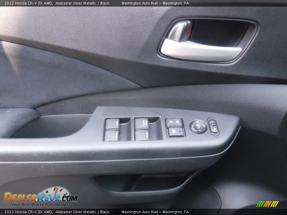 2013 Honda CR-V EX AWD Alabaster Silver Metallic / Black Photo #14