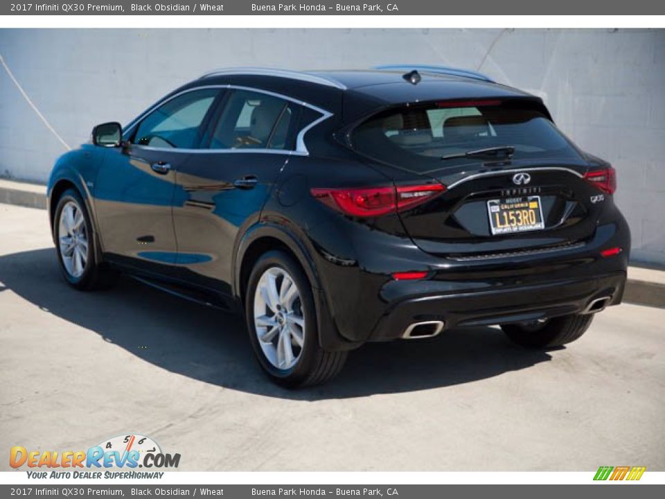 2017 Infiniti QX30 Premium Black Obsidian / Wheat Photo #2