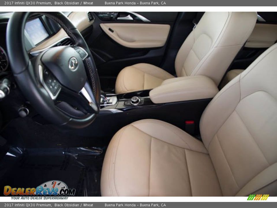 Front Seat of 2017 Infiniti QX30 Premium Photo #3