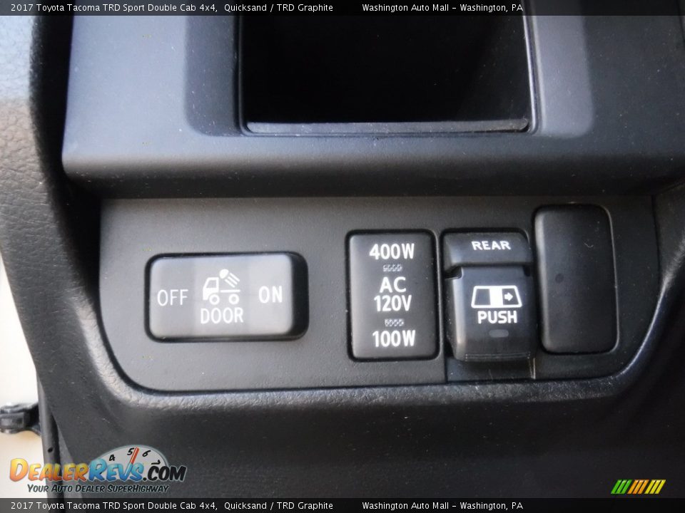 2017 Toyota Tacoma TRD Sport Double Cab 4x4 Quicksand / TRD Graphite Photo #26