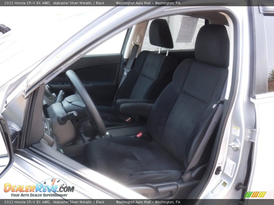 2013 Honda CR-V EX AWD Alabaster Silver Metallic / Black Photo #16