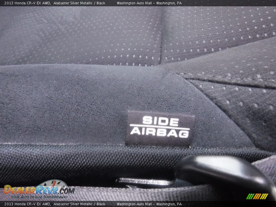 2013 Honda CR-V EX AWD Alabaster Silver Metallic / Black Photo #17