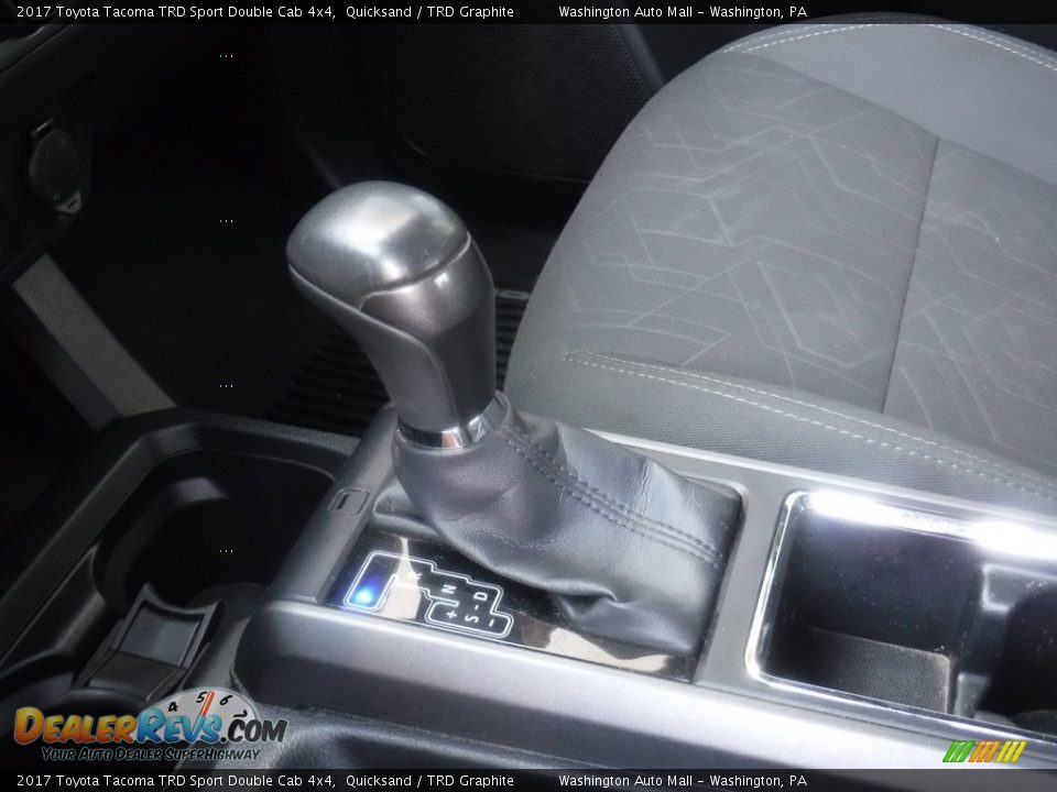 2017 Toyota Tacoma TRD Sport Double Cab 4x4 Quicksand / TRD Graphite Photo #28