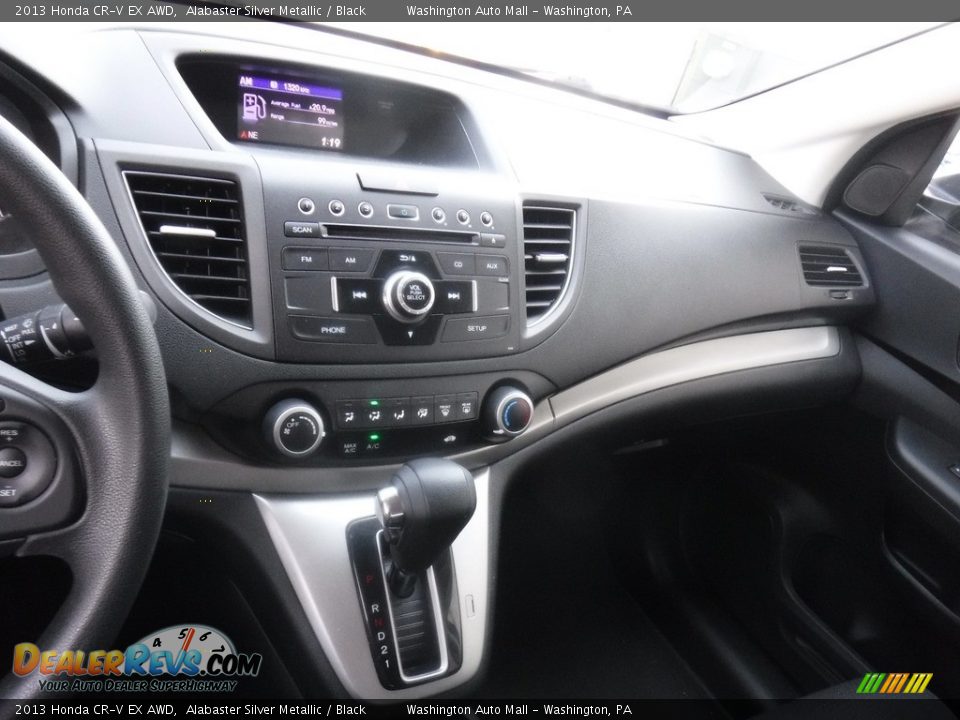 2013 Honda CR-V EX AWD Alabaster Silver Metallic / Black Photo #18