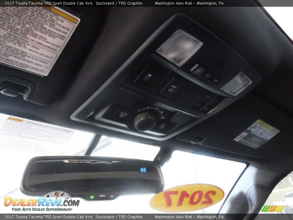 2017 Toyota Tacoma TRD Sport Double Cab 4x4 Quicksand / TRD Graphite Photo #29
