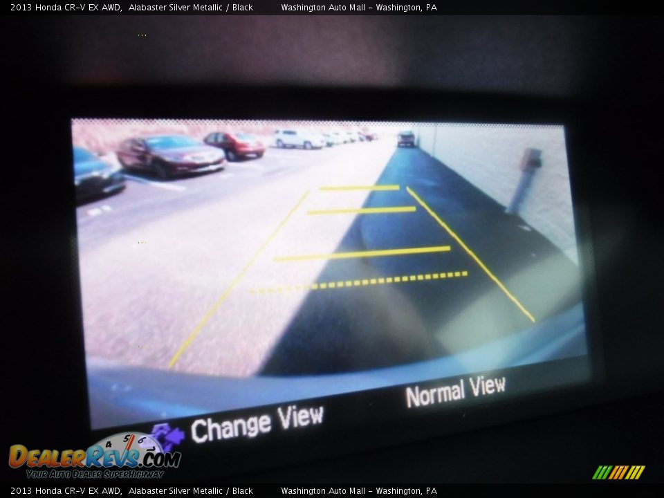 2013 Honda CR-V EX AWD Alabaster Silver Metallic / Black Photo #19