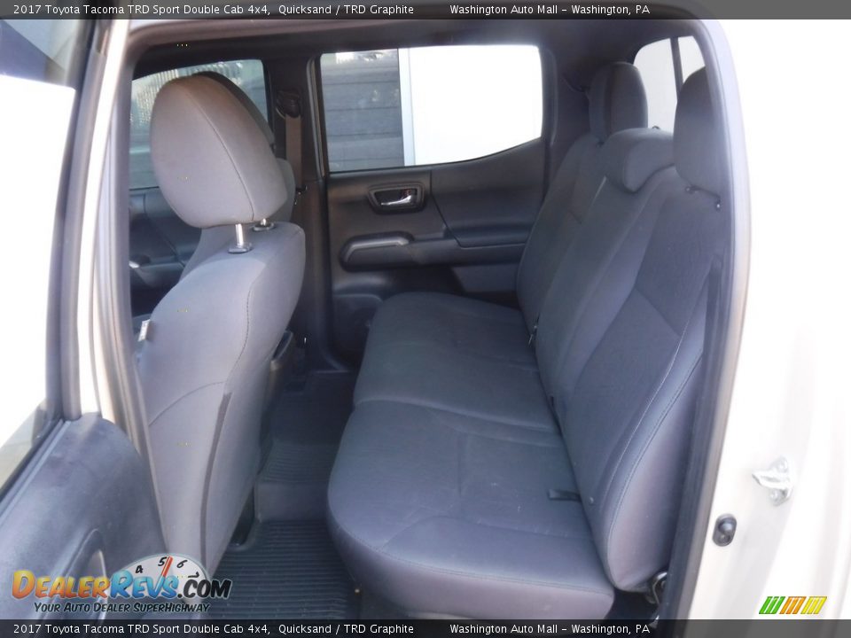 2017 Toyota Tacoma TRD Sport Double Cab 4x4 Quicksand / TRD Graphite Photo #30