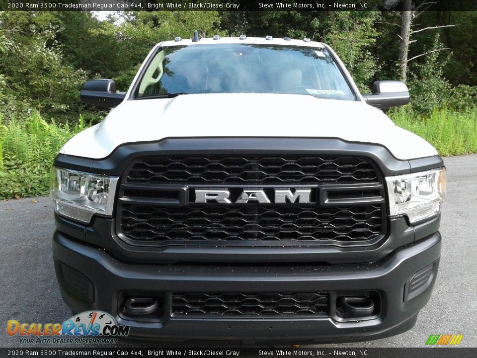 2020 Ram 3500 Tradesman Regular Cab 4x4 Bright White / Black/Diesel Gray Photo #3