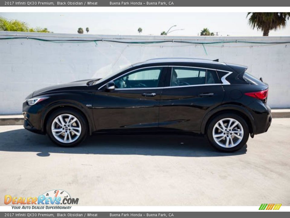 Black Obsidian 2017 Infiniti QX30 Premium Photo #8