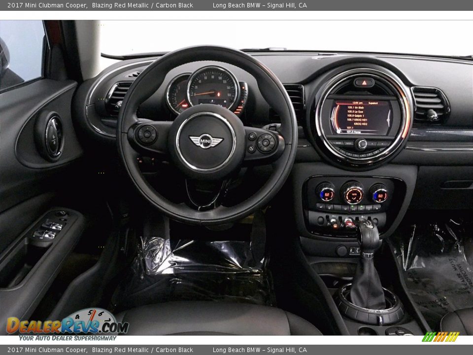 2017 Mini Clubman Cooper Blazing Red Metallic / Carbon Black Photo #4