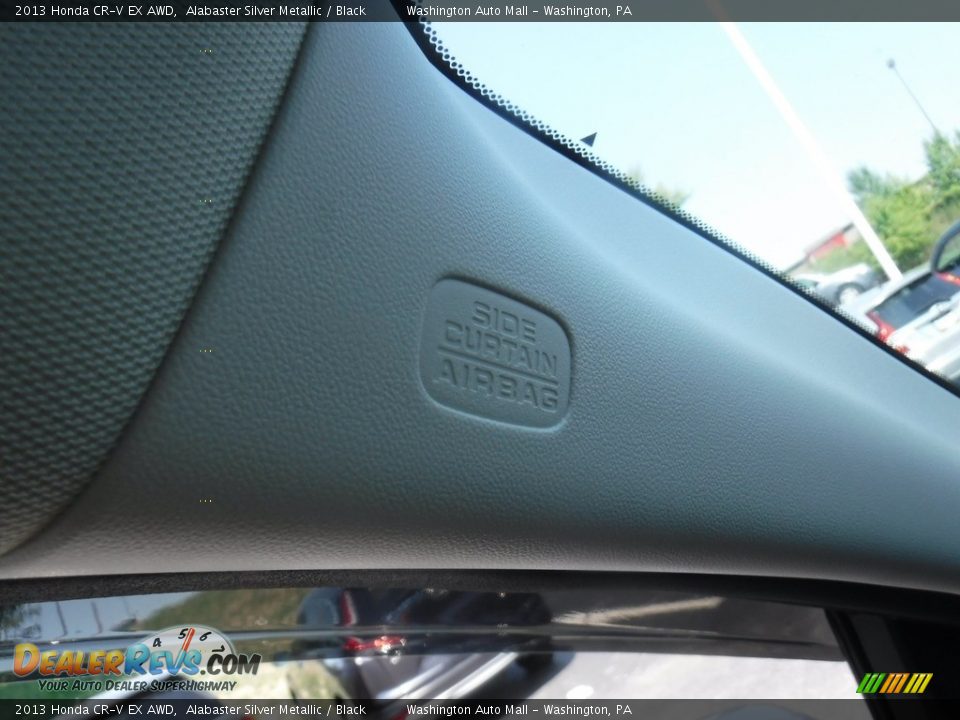 2013 Honda CR-V EX AWD Alabaster Silver Metallic / Black Photo #22