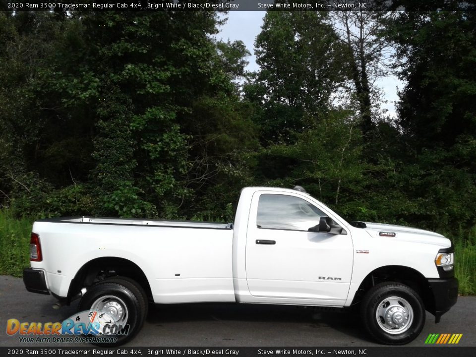 2020 Ram 3500 Tradesman Regular Cab 4x4 Bright White / Black/Diesel Gray Photo #5