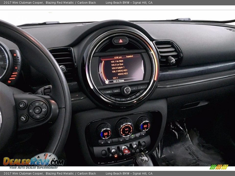 2017 Mini Clubman Cooper Blazing Red Metallic / Carbon Black Photo #5