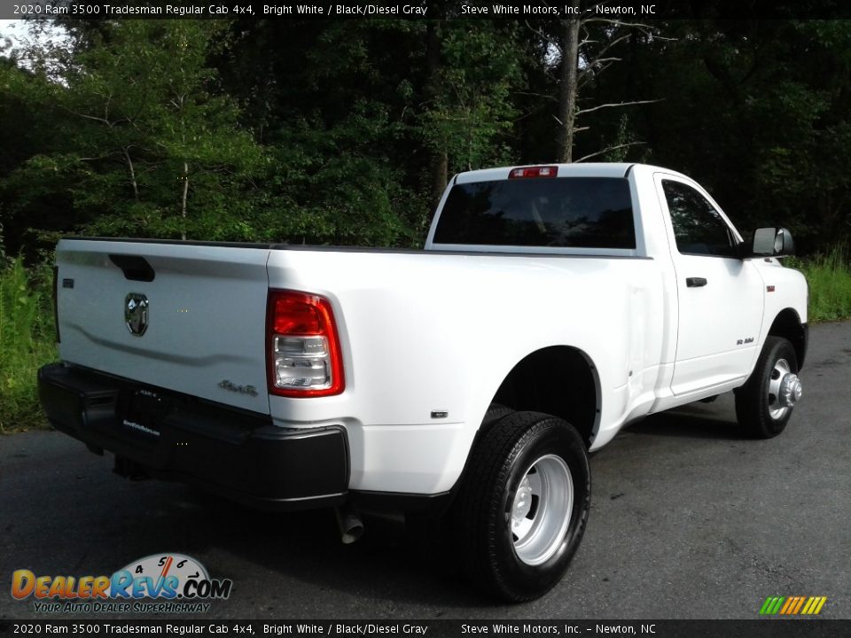 2020 Ram 3500 Tradesman Regular Cab 4x4 Bright White / Black/Diesel Gray Photo #6