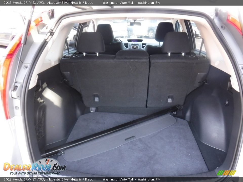 2013 Honda CR-V EX AWD Alabaster Silver Metallic / Black Photo #24