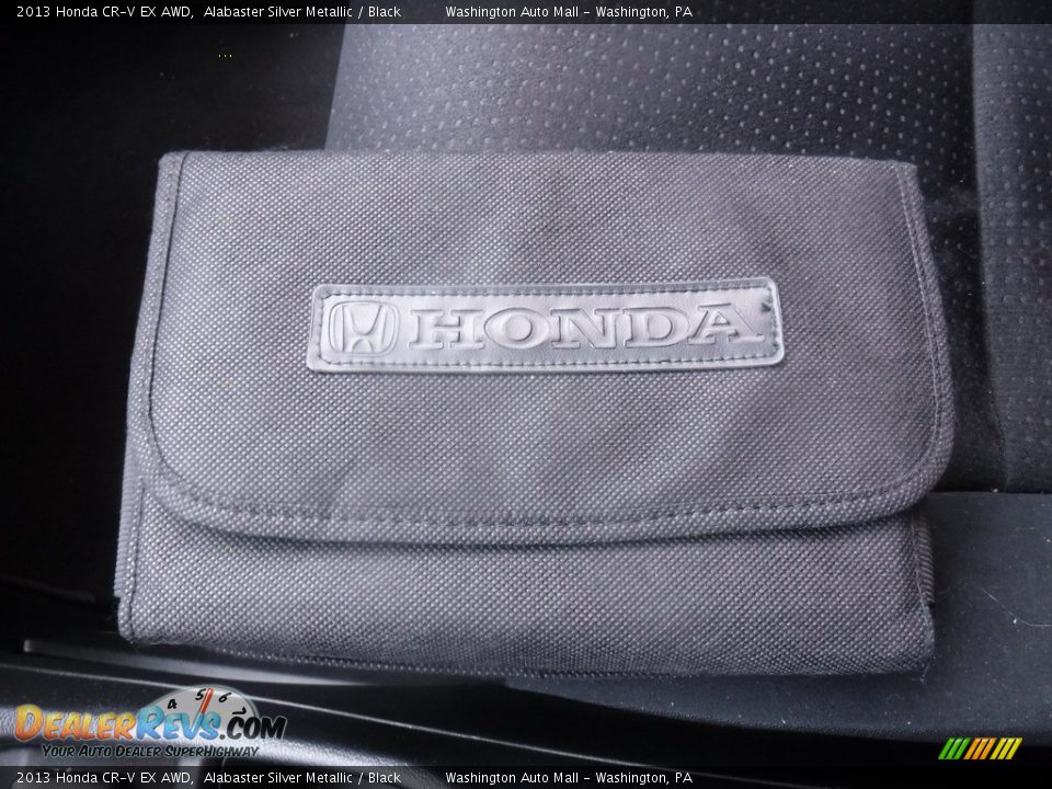 2013 Honda CR-V EX AWD Alabaster Silver Metallic / Black Photo #25