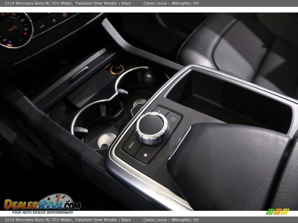 2014 Mercedes-Benz ML 350 4Matic Paladium Silver Metallic / Black Photo #16