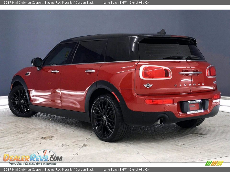 2017 Mini Clubman Cooper Blazing Red Metallic / Carbon Black Photo #10