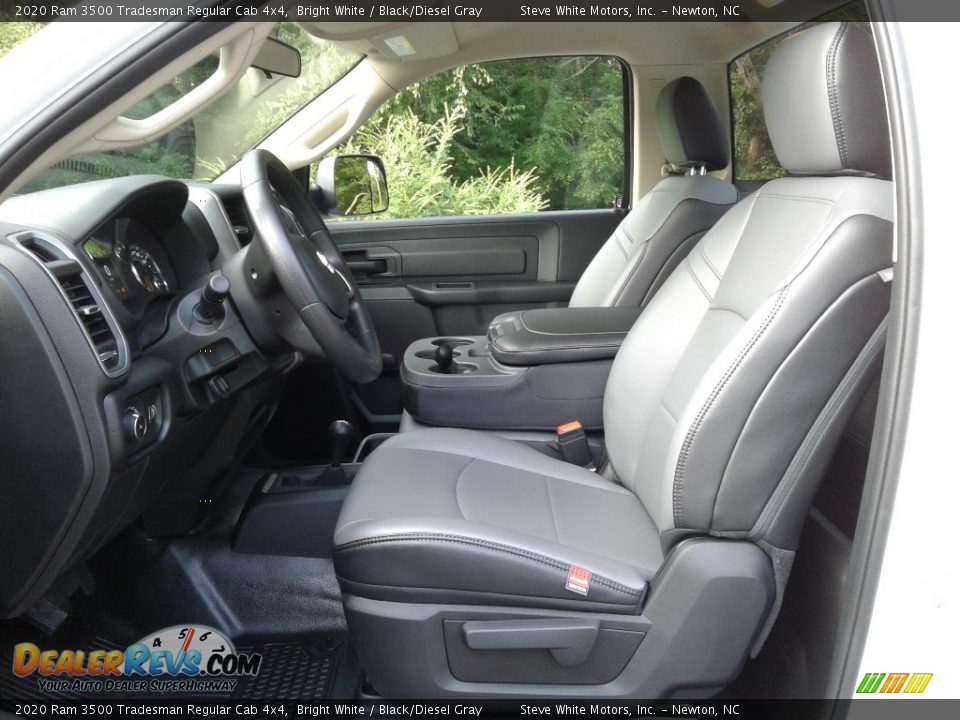 2020 Ram 3500 Tradesman Regular Cab 4x4 Bright White / Black/Diesel Gray Photo #11